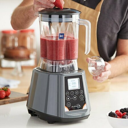 AVAMIX 2 hp Blender with Digital Touchpad Control Timer and 48 oz. Tritan Container 928BL2E48